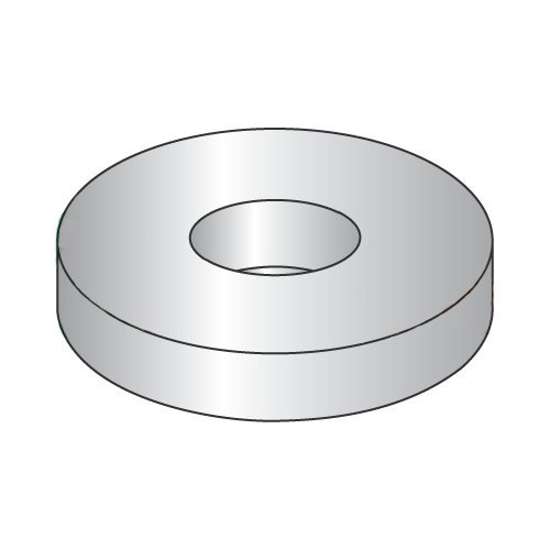 #10 SAE Flat Washers / 316 Stainless Steel/Outer Diameter: 1/2" / Thickness Range : .036" - .065" (Carton: 5,000 pcs)