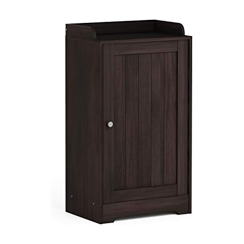 Furinno Indo Gabinete de pie, Madera, Espresso Cover