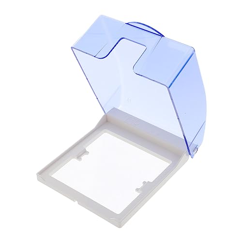 HOLIDYOYO Gang Wall Socket Cover Clear Plug Protector for Indoor Outdoor Use Durable Hard Receptacle Shield Easy Installation Safe Outlet Protection