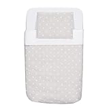 Chicco Next2Me - Set para de 4 piezas para cuna, color Silver