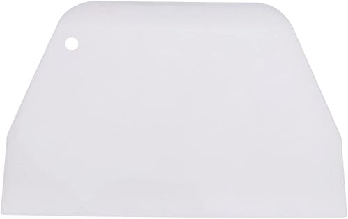 Cabilock 2 piezas de raspador de tartas para glaseado, de plástico, flexible, para pastelería, decoración de pasteles, cocina, herramienta para