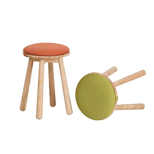 Cdyd Storage Stool - Simplify Folding Storage Ottoman, Toy Box Chest, Faux Leather Bench, Foot Rest, Stool, Single (Color : Orange) #TOP4