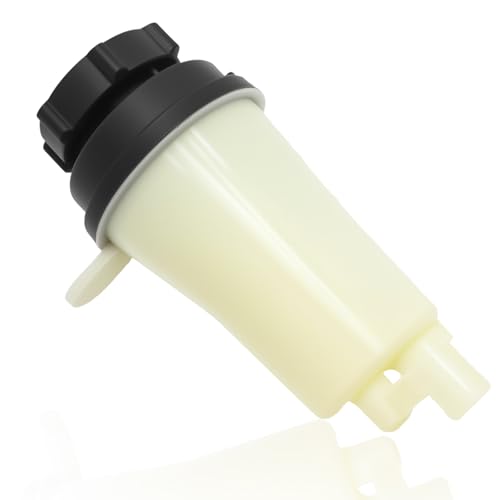 JUUDDENPARTS 1420238 Power Steering Reservoir Bottle Tank with Cap, Power Steering Oil Expansion Tank Bottle, Replacement for Ford Focus Mk2 Focus C-Max 2003-2007, Replace 4M513R700AC
