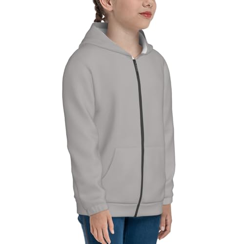 Gary Kid Hoodies Boys Zip Up Sweatshirts Girls Pullover with Pocket4