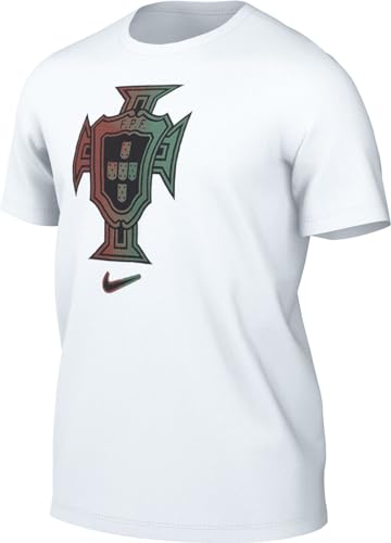 Nike Men's Shirt Fpf M NK Crest Tee, White, FV8586-100, 2XL