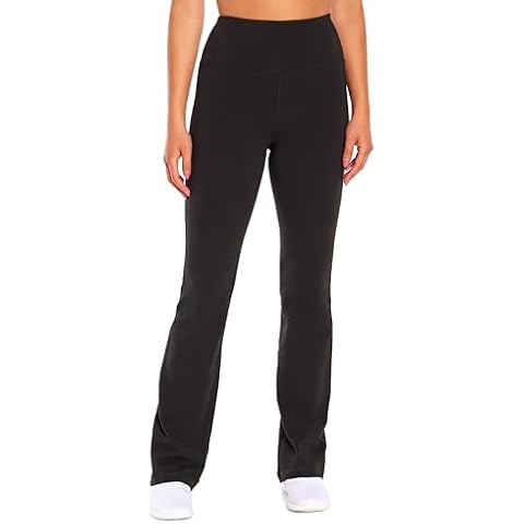 Marika Women's Carrie Tummy Control Bootleg Pant, Black, Medium/34" Inseam Cover