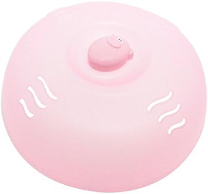 Joie Oink Pig Plastic Splatter-Proof Microwave Plate Cover, Pink image 5