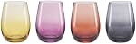 Oneida 897854 Verres à vin sans pointes d'or, ensemble de 4