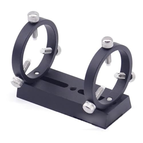 Accesorios para telescopios astronómicos de 50mm con placa ecuatorial y anillos de 6 puntos