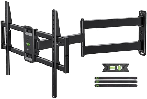 USX MOUNT Full Motion Long Arm TV Wall Mount Bracket for Most 37-80 Inch TVs up to 100 Lbs, 32.05 Inch Extension, Smooth Motion Swivel and Tilt, Max VESA 600x400mm, Perfect for Corner, XML930