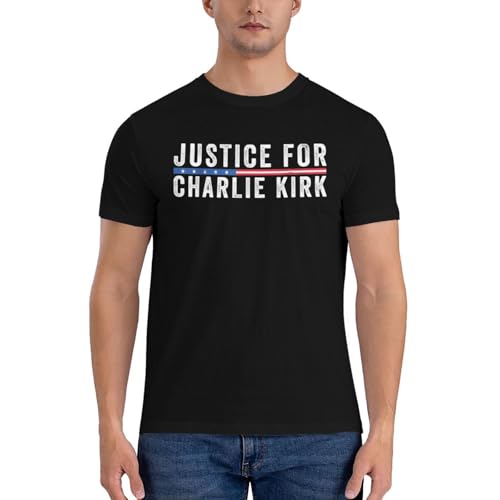 Justice for Charlie Kirk Shirt for Women Men Charlie Kirk T-Shirts for Men Women3