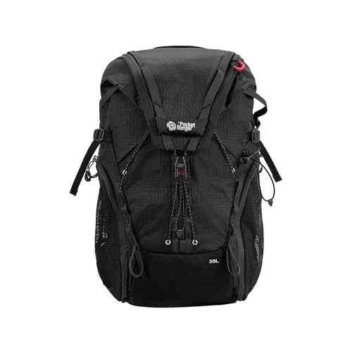 Pocket Ranger Elite Outdoor Backpack - 25-30L Expandable, Suitable for