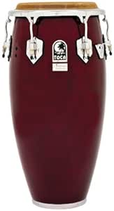 Amazon.com: Toca 4611-3/4DW Custom Deluxe Wood Conga - Dark Wood Finish ...