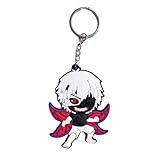 Tokyo Ghoul Keychain - Anime PVC Keyring keychains Decor Pendant Hanging Ornament Anime Keychain