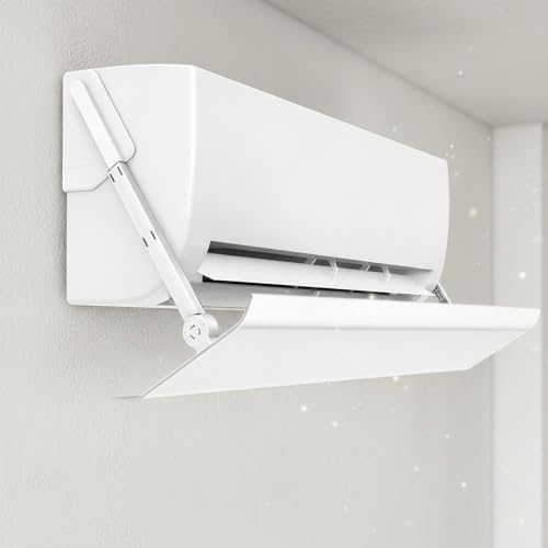 Deflector de aire acondicionado con guía ajustable de viento 90 cm 8