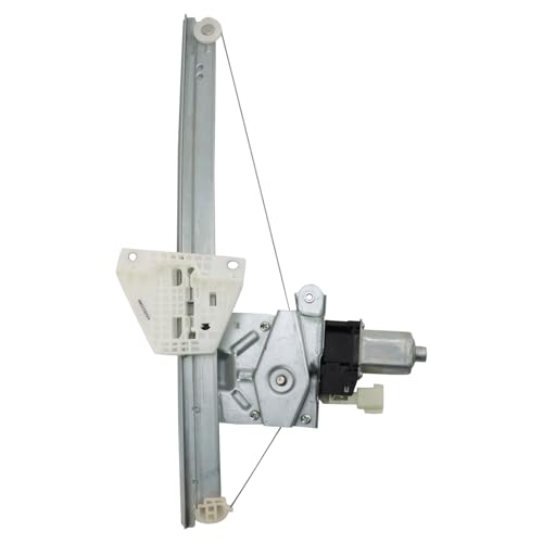 Image of TRQ Rear Right Power Window Regulator & Motor Assembly Passenger Side Compatible with 2013-2018 Ford C-Max 2014-2017 Escape