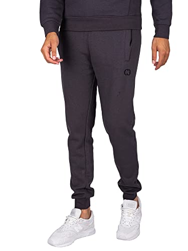 Criminal Damage Jogger Pantalon de Jogging recyclé Eco Essential-Anthracite, Charcoal, M Homme