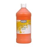 Little Masters by Rock Paint 203-715 Tempera Paint, 1, Orange, 32-Ounce