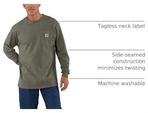 Image of Carhartt Men's Dearborn Loose LS T-Shirt