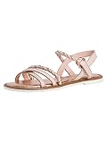 sandalias rosas tacon ancho Plantilla acolchada y extraíble Touch-it