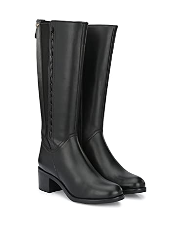 Image of Delize Womens Tan /Black Knee Boots