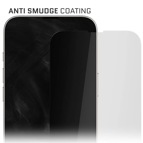 Image of Ghostek 2Pack Screen Protector for iPhone 16e / 17e, Full Coverage Tempered Glass Film, 9H Hardness, Easy Installation, HD Clear Glass Protector for Apple iPhone 16e / 17e (6.1-Inch, Clear)