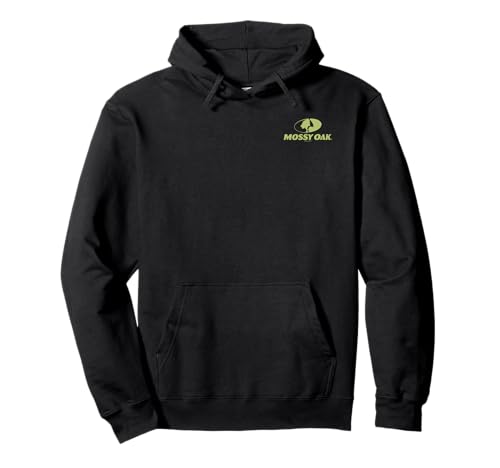 Mossy Oak Pocket Light Green Logo Pullover Hoodie