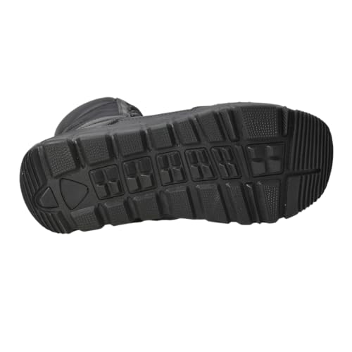 Ad Tec Tactical Boots For Men - Military Tactical Side Zip Boots - Lightweight, Waterproof, Oil Resistant Outsole & Leather Work Boots, Military, Police, Service, Combat Work Boot Gear4