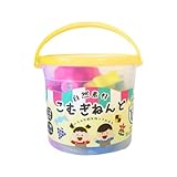 ベルニコ こむぎねんど 7色セット 道具付き 自然素材 粘土遊び 安心 楽しい 3歳ごろ～ 脳の発達 色彩感覚 想像力 思考力 知育