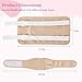 2 Pcs Leakproof Organic Essential Oil Wraps for Waist & Neck, Adjustable Straps for Comfortable Fit