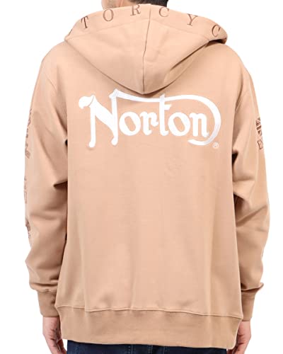 [ノートン] Norton フーディー 撥水 裏シャギー フルジップ 
