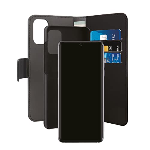 Protection Huawei P40 Pro Puro portefeuille magnétique étui noir 2 en 1