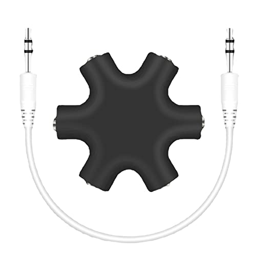 Amazon.co.jp: マルチイヤホンスプリッター 3.5mm イヤフォンジャック