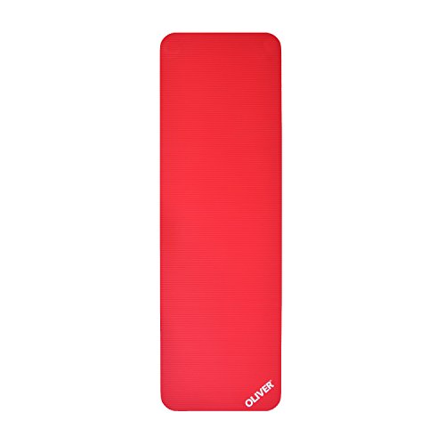 Oliver – rutschfeste Sportmatte mit Quer-Rillen – Yogamatte...