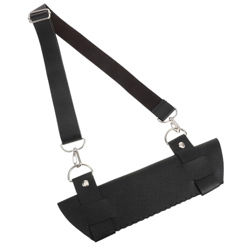 POPETPOP Elegant Sword Fixing Tool Sword Backpack Pu Leather Frog Holder for Waist Belt