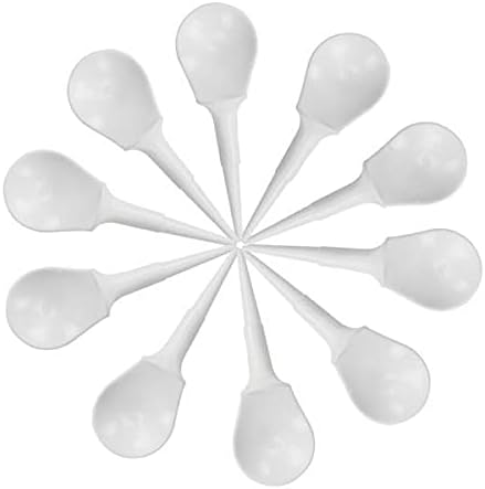 35X 10 Pieces Unbreakable Novelty Golf Tees 85mm Tool Plastic Tee Pack - Design for Stable Ball Positioning - Multifunctional Ball Marker for Golfers - White Chair