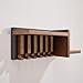 Noblesse Premium Handmade Wooden Wall Hanging | Multipurpose Coat Rack | Key Holder with Shelf and Decorative Entrance Organizer | Rustic Wooden Wall Organizer | 35x13x10 cm