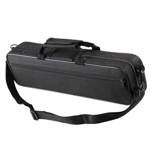 ifundom 16-hole Flute Hard Case Cover Flute Shoulder Bag Case Flute Padded Carry Bag for Flute