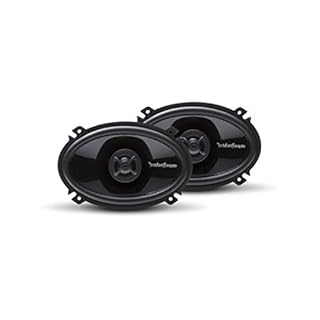 Rockford Fosgate P1462 Punch 4"x 6" 2-Way Coaxial Full Range Speakers - Black (Pair)