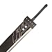 ZKBWFLA Stainless Steel Cloud Buster Swords Real Metal, 56 inch Fantasy RPG Prop: Cloud Strife Greatsword,Cloud Strife Steel Knife