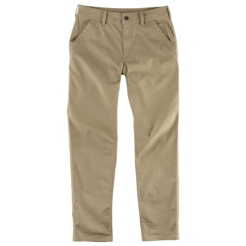 Field & Stream Men's Full Strut Canvas Stretch Pant, Khaki, 34W x 30L