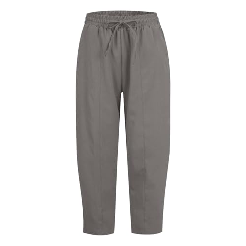 Wide Leg Pants Woman Loose Fit Casual Drawstring Elastic Waisted Sweatpants Harem Trousers with Pockets Baggy Slacks3