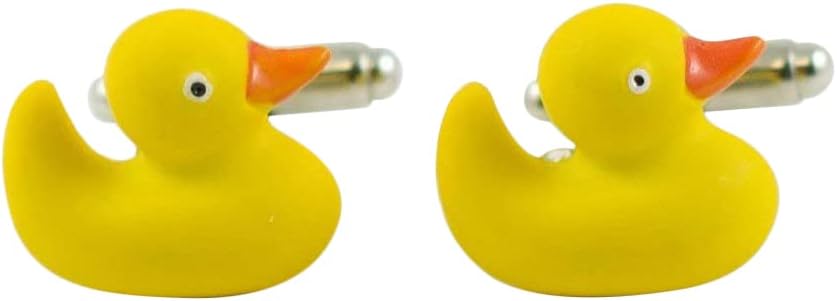 Rubber Ducky Cufflinks, Lapel Pins, Tie Bars, Earrings, Jewelry and Accessories