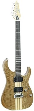 IYV 6 String ISSY-200NA Strat Solid-Body Electric Guitar, Natural