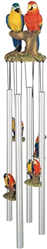 StealStreet Round Top Les perroquets à Suspendre Porche Décoration de Jardin Carillon