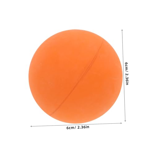 Balones de goma naranja de estructura hueca para entrenamiento de squash 2