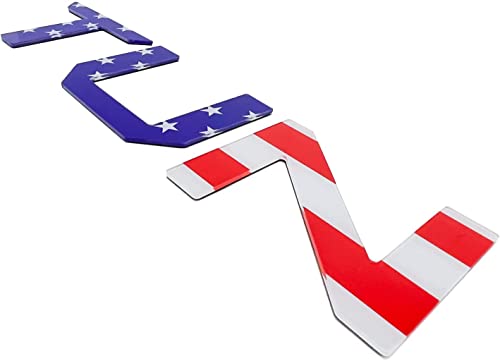 Image of Insert Letter Emblems Compatible with 2014-2021 (America Flag)