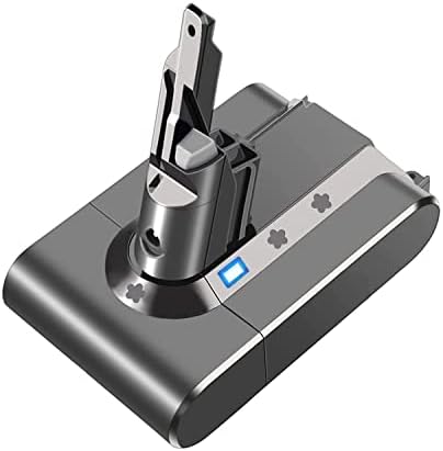 DTK Battery Replacement for Dyson V7 SV11 Handheld Vacuum Cleaner 21.6V 5000mAh Motorhead Pro Trigger Animal Car+Boat Absolute Fluffy Mattress Extra [ONLY Fit for V7 SV11 Series]