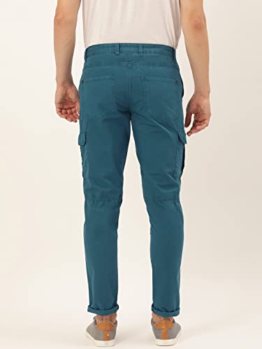 Image of Diverse Men Overdyed Cotton Cargo