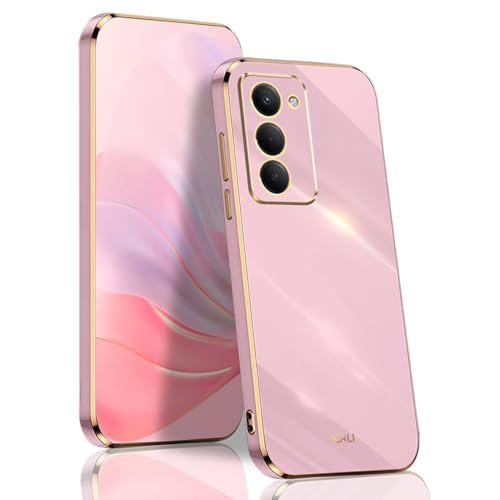 BORYA Funda para Xiaomi Redmi 15 4G, Antigolpes Delgada Premium Suave Silicona Carcasa TPU Bumper Estuche, Elegante Sedoso Galvanoplastia Phnom Penh Caso, Púrpura